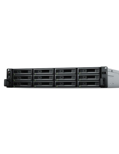 Synology RackStation RS3621XS+ servidor de almacenamiento Bastidor (2U) Intel® Xeon® D-1541 8 GB DDR4 Negro