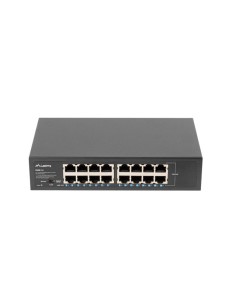 Lanberg RSGE-16 switch No administrado Gigabit Ethernet (10 100 1000) 1U Negro 2