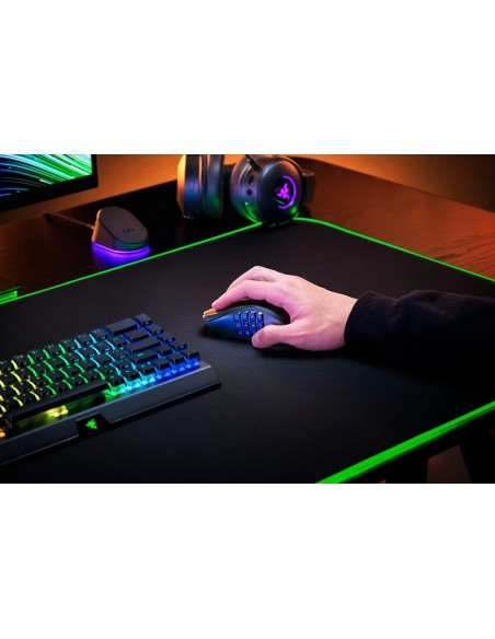 Razer Naga V2 Pro ratón Juego mano derecha RF Wireless + Bluetooth + USB Type-C Óptico 30000 DPI Razer Naga V2 Pro ratón Juego mano derecha RF Wireless + Bluetooth + USB Type-C Óptico 30000 DPI
