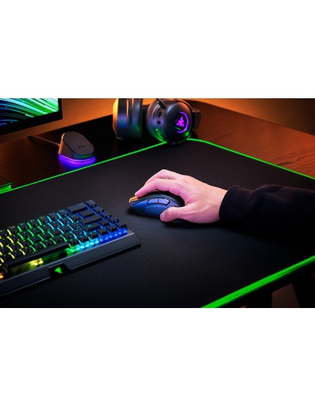 Razer Naga V2 Pro ratón Juego mano derecha RF Wireless + Bluetooth + USB Type-C Óptico 30000 DPI Razer Naga V2 Pro ratón Juego mano derecha RF Wireless + Bluetooth + USB Type-C Óptico 30000 DPI