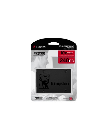 Kingston Technology A400 240 GB 2.5" Serial ATA III TLC Kingston Technology A400 240 GB 2.5" Serial ATA III TLC