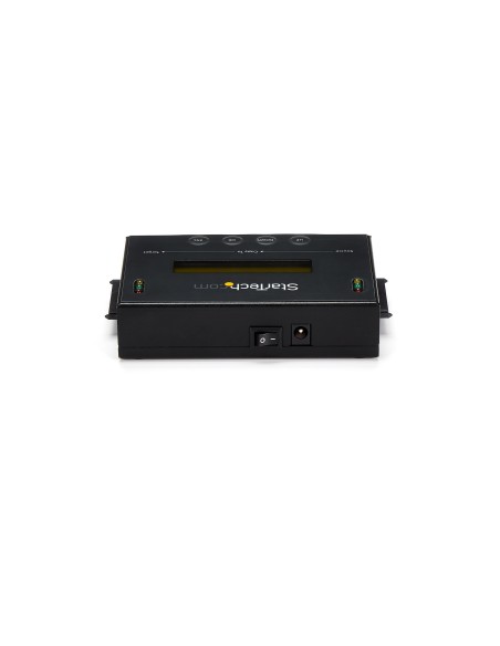 StarTech.com Clonador y Borrador Autónomo 1 1 para Discos Duros SSDs SATA - con Pantalla LCD - TAA - Independiente del Sistema StarTech.com Clonador y Borrador Autónomo 1 1 para Discos Duros SSDs SATA - con Pantalla LCD - TAA - Independiente del Sistema
