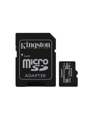 Kingston Technology Canvas Select Plus 32 GB MicroSDHC UHS-I Clase 10
