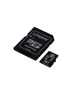 Kingston Technology Canvas Select Tarjeta micSDXC Plus 100R A1 C10 de 128 GB + ADP 2