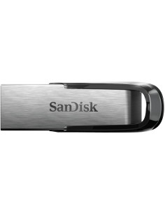 SanDisk Ultra Flair unidad flash USB 32 GB USB tipo A 3.2 Gen 1 (3.1 Gen 1) Negro, Acero inoxidable 2