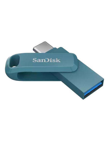 SanDisk Ultra Dual Drive Go unidad flash USB 1 TB USB Tipo C 3.2 Gen 1 (3.1 Gen 1) Turquesa SanDisk Ultra Dual Drive Go unidad flash USB 1 TB USB Tipo C 3.2 Gen 1 (3.1 Gen 1) Turquesa