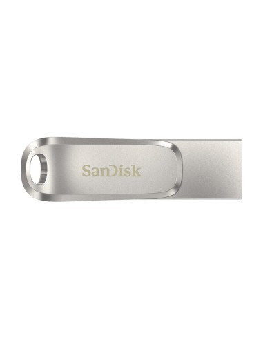SanDisk Ultra Dual Drive Luxe unidad flash USB 256 GB USB Type-A   USB Type-C 3.2 Gen 1 (3.1 Gen 1) Acero inoxidable