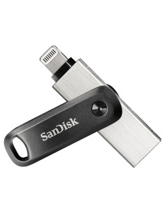SanDisk iXpand unidad flash USB 64 GB USB Type-A   Lightning 3.2 Gen 2 (3.1 Gen 2) Negro, Plata 2