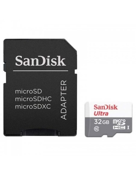 SanDisk Ultra microSD 32 GB MicroSDHC UHS-I Clase 10 SanDisk Ultra microSD 32 GB MicroSDHC UHS-I Clase 10