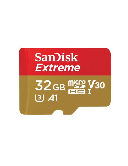 SanDisk Extreme 32 GB MicroSDHC UHS-I Clase 10 SanDisk Extreme 32 GB MicroSDHC UHS-I Clase 10