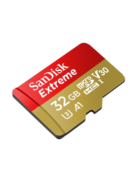 SanDisk Extreme 32 GB MicroSDHC UHS-I Clase 10 SanDisk Extreme 32 GB MicroSDHC UHS-I Clase 10