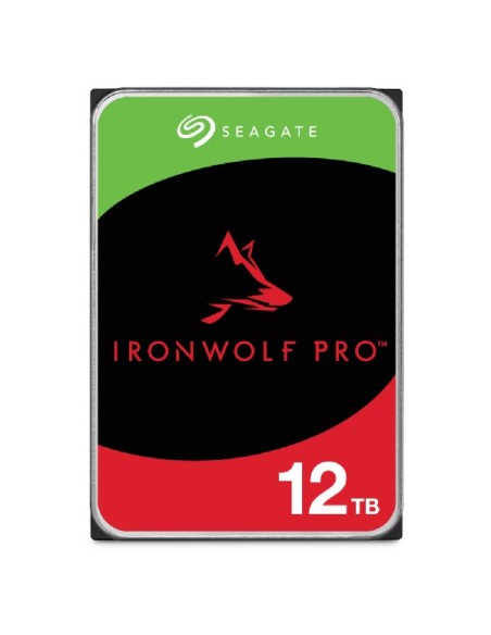 Seagate IronWolf Pro ST12000NT001 disco duro interno 12 TB 7200 RPM 256 MB 3.5" Serial ATA III Seagate IronWolf Pro ST12000NT001 disco duro interno 12 TB 7200 RPM 256 MB 3.5" Serial ATA III