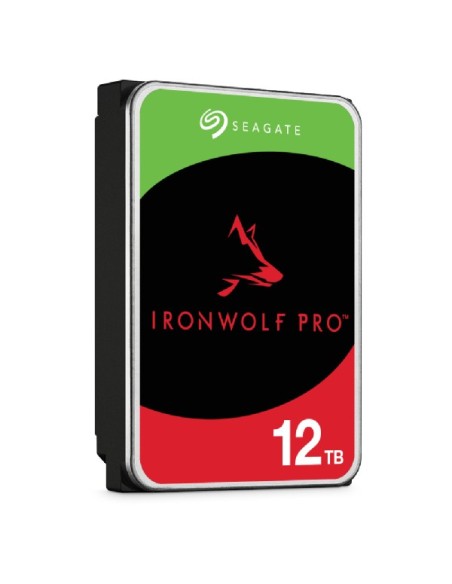 Seagate IronWolf Pro ST12000NT001 disco duro interno 12 TB 7200 RPM 256 MB 3.5" Serial ATA III Seagate IronWolf Pro ST12000NT001 disco duro interno 12 TB 7200 RPM 256 MB 3.5" Serial ATA III