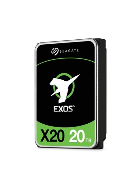 Seagate Enterprise Exos X20 disco duro interno 20 TB 7200 RPM 3.5" Serial ATA III Seagate Enterprise Exos X20 disco duro interno 20 TB 7200 RPM 3.5" Serial ATA III