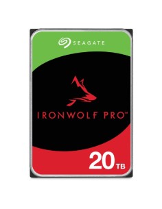 Seagate IronWolf Pro ST20000NT001 disco duro interno 20 TB 7200 RPM 256 MB 3.5"