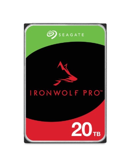 Seagate IronWolf Pro ST20000NT001 disco duro interno 20 TB 7200 RPM 256 MB 3.5" Seagate IronWolf Pro ST20000NT001 disco duro interno 20 TB 7200 RPM 256 MB 3.5"