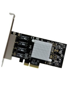 StarTech.com Tarjeta de Red PCI Express Ethernet Gigabit con 4 Puertos RJ45 Chipset Intel i350 2
