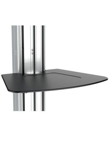 StarTech.com Carro de Transporte para Televisor de 32 a 70 Pulgadas - Carrito AV Móvil Mesa Rodante para TV VESA con Ajuste de