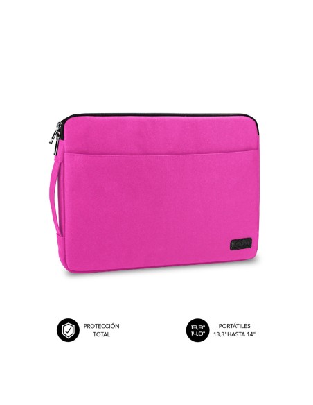SUBBLIM Funda Ordenador Urban Laptop Sleeve 13,3-14" Pink SUBBLIM Funda Ordenador Urban Laptop Sleeve 13,3-14" Pink