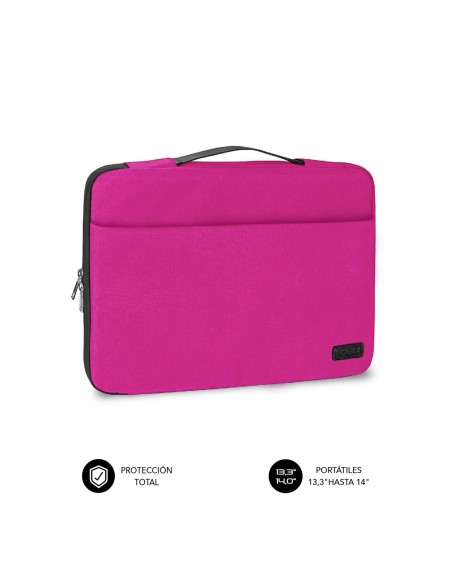 SUBBLIM Funda Ordenador Elegant Laptop Sleeve 13,3-14" Pink SUBBLIM Funda Ordenador Elegant Laptop Sleeve 13,3-14" Pink