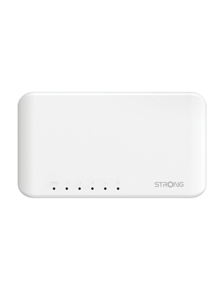Strong SW5000P switch Gigabit Ethernet (10 100 1000) Blanco Strong SW5000P switch Gigabit Ethernet (10 100 1000) Blanco