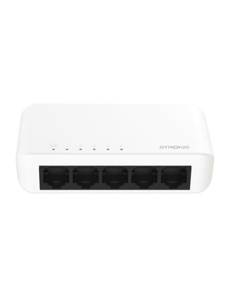 Strong SW5000P switch Gigabit Ethernet (10 100 1000) Blanco Strong SW5000P switch Gigabit Ethernet (10 100 1000) Blanco