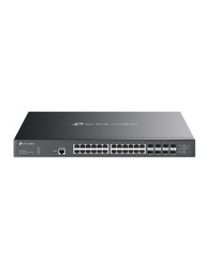 TP-Link Omada SX3832MPP switch Gestionado L2+ 10G Ethernet (100 1000 10000) Energía sobre Ethernet (PoE) DIN rail Negro