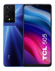 TCL 505 17,1 cm (6.75") SIM doble Android 14 4G USB Tipo C 4 GB 128 GB 5010 mAh Azul