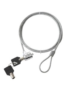 Techair TALKK01 cable antirrobo Plata 1,5 m