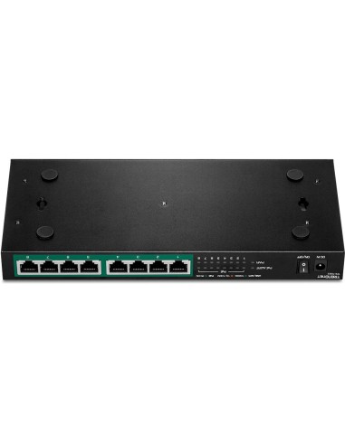 Trendnet TPE-TG83 switch No administrado Gigabit Ethernet (10 100 1000) Energía sobre Ethernet (PoE) Negro