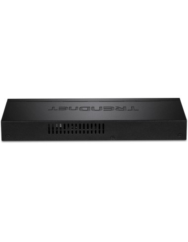 Trendnet TPE-TG84 switch No administrado Gigabit Ethernet (10 100 1000) Energía sobre Ethernet (PoE) Negro