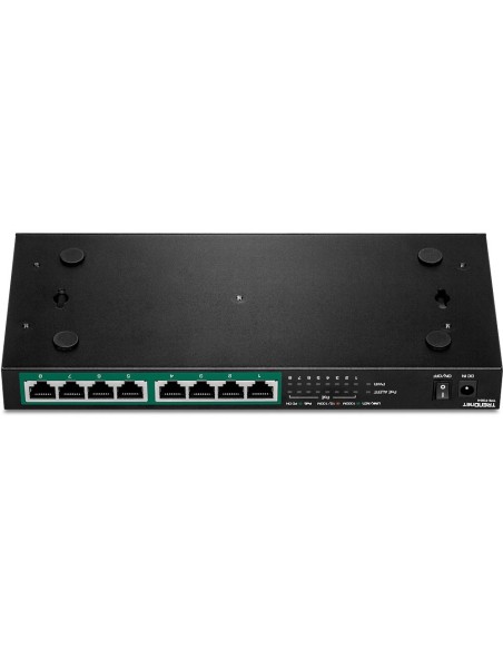 Trendnet TPE-TG84 switch No administrado Gigabit Ethernet (10 100 1000) Energía sobre Ethernet (PoE) Negro Trendnet TPE-TG84 switch No administrado Gigabit Ethernet (10 100 1000) Energía sobre Ethernet (PoE) Negro