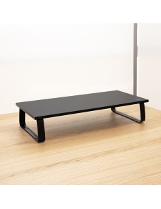 TooQ Soporte Elevador Multiusos para Monitor Portátil, Negro 2