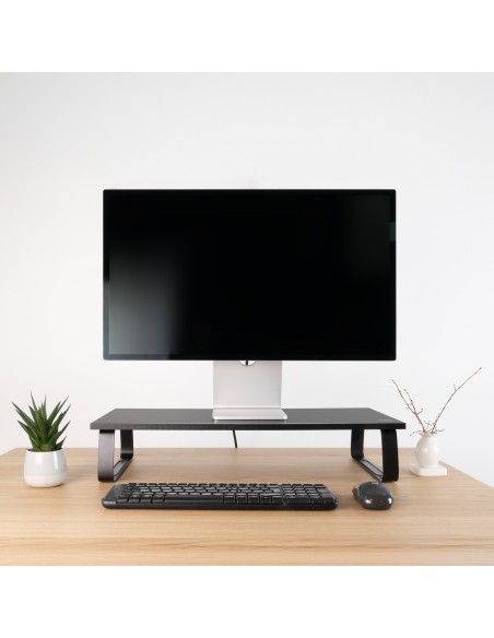 TooQ Soporte Elevador Multiusos para Monitor Portátil, Negro TooQ Soporte Elevador Multiusos para Monitor Portátil, Negro