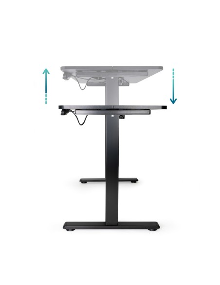 TooQ Mesa de Escritorio ORIGAMI Eléctrica Ajustable con Tablero, Negra TooQ Mesa de Escritorio ORIGAMI Eléctrica Ajustable con Tablero, Negra