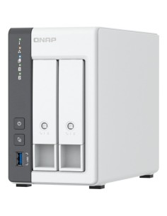 QNAP TS-216G servidor de almacenamiento NAS Torre Cortex-A Cortex-A55 4 GB Unidad de disco duro Blanco