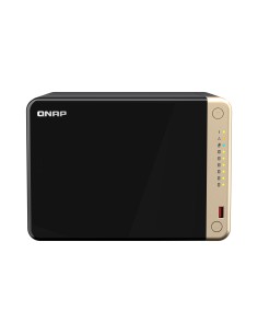 QNAP TS-664 NAS Torre Intel® Celeron® N5095 8 GB DDR4 0 TB QNAP QTS Negro, Bronce