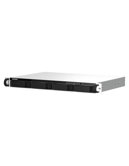 QNAP TS-464eU NAS Bastidor (1U) Intel® Celeron® N5095 8 GB DDR4 0 TB QNAP Turbo System Aluminio, Negro QNAP TS-464eU NAS Bastidor (1U) Intel® Celeron® N5095 8 GB DDR4 0 TB QNAP Turbo System Aluminio, Negro