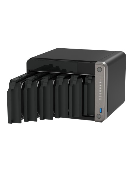 QNAP TS-AI642-8G servidor de almacenamiento NAS Torre ARM Cortex-A76 8 GB Negro QNAP TS-AI642-8G servidor de almacenamiento NAS Torre ARM Cortex-A76 8 GB Negro