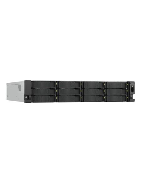 QNAP TS-H1277AXU-RP NAS Bastidor (2U) AMD Ryzen™ 5 16 GB DDR5 0 TB QuTS hero Negro QNAP TS-H1277AXU-RP NAS Bastidor (2U) AMD Ryzen™ 5 16 GB DDR5 0 TB QuTS hero Negro