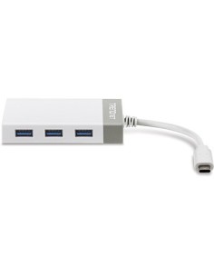 Trendnet TUC-ETGH3 base para portátil y replicador de puertos USB 3.2 Gen 1 (3.1 Gen 1) Type-C Gris, Blanco 2