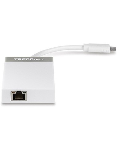 Trendnet TUC-ETGH3 base para portátil y replicador de puertos USB 3.2 Gen 1 (3.1 Gen 1) Type-C Gris, Blanco