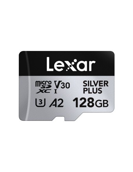 Lexar Professional SILVER PLUS 128 GB MicroSDXC UHS-I Lexar Professional SILVER PLUS 128 GB MicroSDXC UHS-I