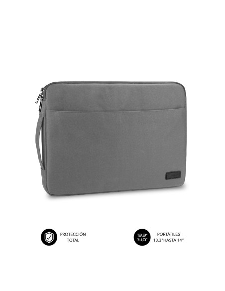 SUBBLIM Funda Ordenador Urban Laptop Sleeve 13,3-14" Grey SUBBLIM Funda Ordenador Urban Laptop Sleeve 13,3-14" Grey
