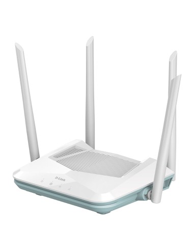 D-Link R15 router inalámbrico Gigabit Ethernet Doble banda (2,4 GHz   5 GHz) Blanco