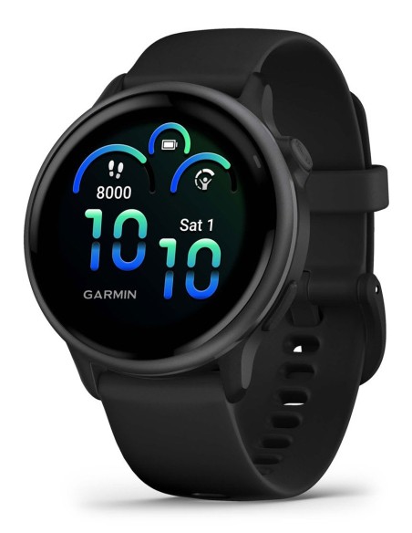 Garmin vívoactive 6 3,05 cm (1.2") AMOLED 42 mm Digital 390 x 390 Pixeles Pantalla táctil Negro Wifi GPS (satélite) Garmin vívoactive 6 3,05 cm (1.2") AMOLED 42 mm Digital 390 x 390 Pixeles Pantalla táctil Negro Wifi GPS (satélite)