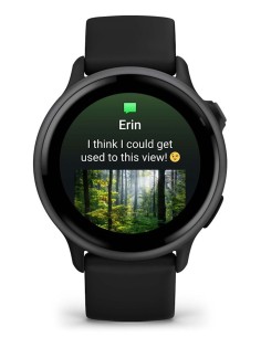 Garmin vívoactive 6 3,05 cm (1.2") AMOLED 42 mm Digital 390 x 390 Pixeles Pantalla táctil Negro Wifi GPS (satélite) 2