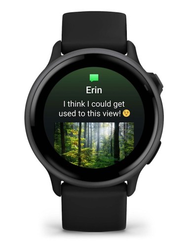 Garmin vívoactive 6 3,05 cm (1.2") AMOLED 42 mm Digital 390 x 390 Pixeles Pantalla táctil Negro Wifi GPS (satélite)