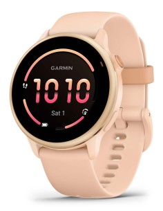 Garmin vívoactive 6 3,05 cm (1.2") AMOLED 42 mm Digital 390 x 390 Pixeles Pantalla táctil Rosa Wifi GPS (satélite)