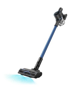 MOVA Tech S4 Aspiradora escoba 2 en 1 Batería Secar Sin bolsa 0,6 L 425 W Negro, Azul 2,5 Ah